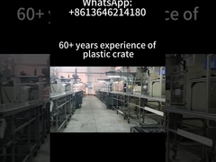 αναδιπλούμενο κιβώτιο αναδιπλούμενο αναδιπλούμενο ανασταλτικό πλαστικό δοχείο