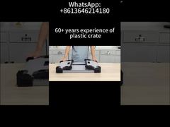 Αποθήκευση Συσκευή Pp Δυνατό να αναδιπλωθεί κυματοειδές πλαστικό κουτί αποστολής κυματοειδές πλαστικό κουτί