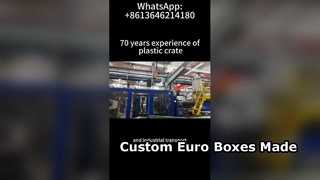 Custom Euro Box & VDA Container Παραγωγή | OEM Plastic Logistics Containers Factory