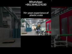 Plastic Crates Manufacturer Factory Tour Injection Molding Production & Quality Control