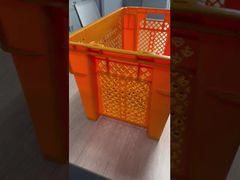 Πλαστικά κιβώτια στοίβαξης και φωλιάς με ενισχυμένο σχέδιο πυθμένα και αερισμού