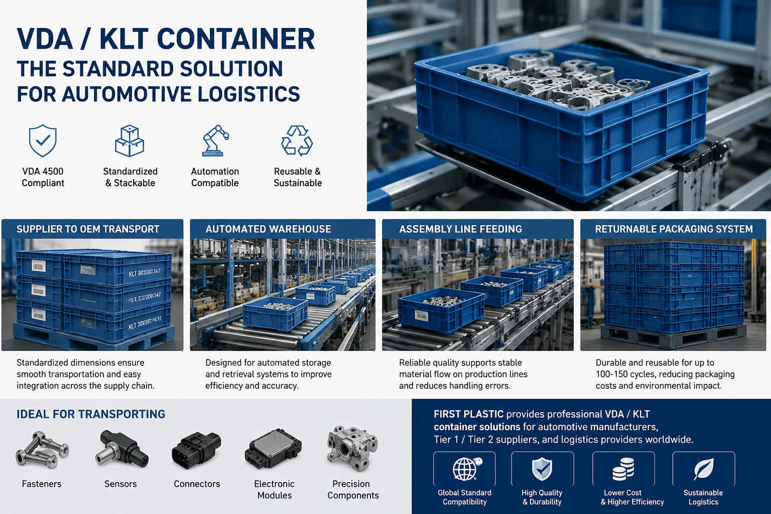 Τελευταία εταιρικά blogs για VDA Container vs KLT Container: Comprendiendo las Diferencias en Logística Automotriz