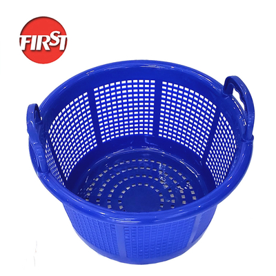 Αγορά 42cmx23cm Στρώσιμο πλαστικό βαρέλι για τη διατήρηση των πλέκων φρούτα λαχανικά κιβώτιο ηλεκτρονική κατασκευή