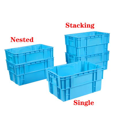 Αγορά Στυλ Solid Box Logistic Transport PP πλαστικό κινούμενο κιβώτιο αναψυκτικών για βιομηχανική αποθήκευση ηλεκτρονική κατασκευή