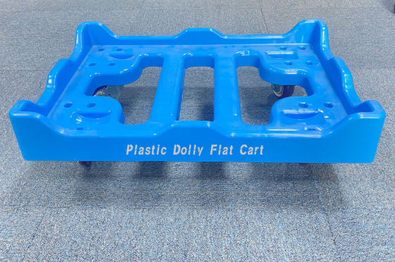 Πλαστικό Dolly Flat Cart για μετακίνηση κιβωτίων Heavy Duty 600*400mm Πλατφόρμα Dolly Trolley